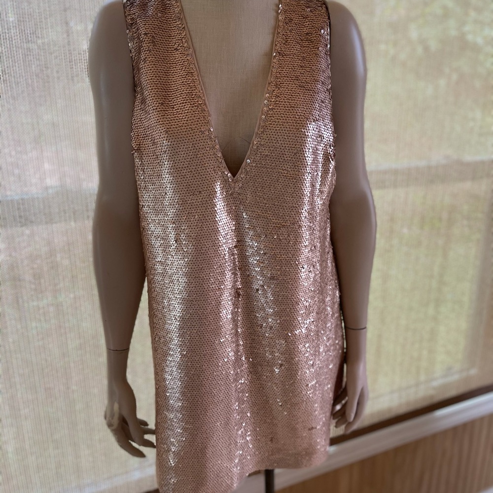 Forever 21 large Sequin Mini Dress NWT
